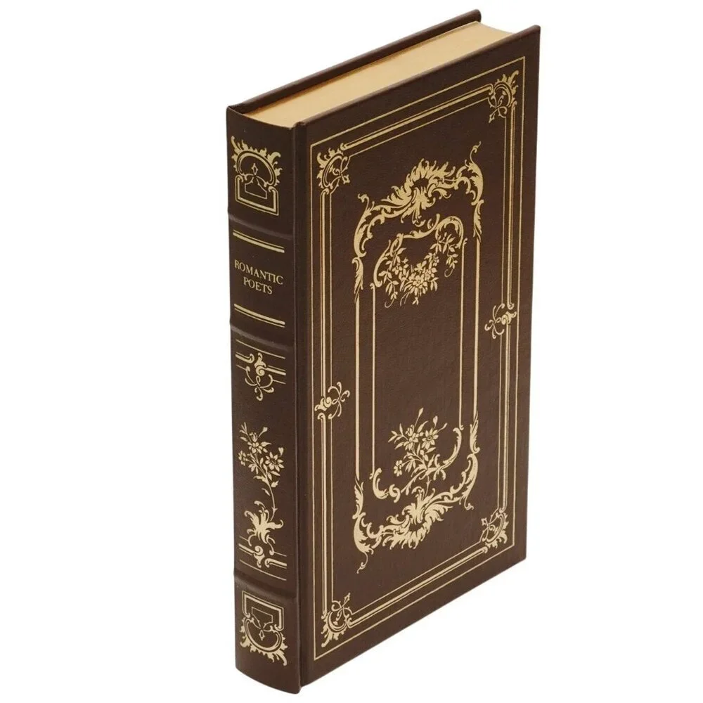 Romantic Poets William Blake To Edgar Allan Poe Leather Book Franklin Library